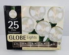 Target Clear Globe String Lights 25 Bulbs With Green Wire 171089 23 Feet New. Price: $30.00.