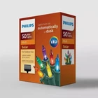 Philips 50CT Smooth Led Solar Mini String Lights With Green Wire New. Price: $39.99.