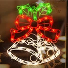 Lamphome Lighted Bells Christmas Window Silhouette Decoration - New. Price: $58.99.