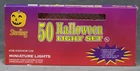 Vintage Sterling 50 Halloween Minature Orange Light Set 22 Ft Indoor Flashing New. Price: $14.99.