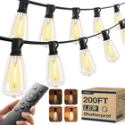 200FT(50FT*4) Led Outdoor Lights Waterproof Patio With 64 Shatterproof St New. Price: $138.99.