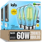 Ecobright ST19 ST64 Led Edison Bulbs Dimmable Filament Lights 60W Equivalent ... New. Price: $38.03.