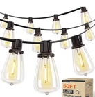 Addlon 50FT Led Outdoor String Lights With Edison Shatterproof Bulbs, Weather... Open. Price: $23.99.