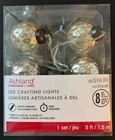 Ashland String Lights Indoor Use 8 Cool White Led Set Vtg Mercury Glass Look New. Price: $17.95.