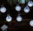 20FT Solar String Lights Outdoor Waterproof 30 Leds 8 Modes Crystal Globe White New. Price: $18.75.