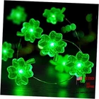 Tmacker Patricks Day Decorations 3D13FT 50LED Shamrock String Light, Green New. Price: $22.99.