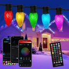 C9 Christmas Lights Outdoor, 132FT 200 Led Smart Rgb Color Changing S... New. Price: $199.86.