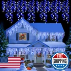 Brightown Cluster Icicle Lights Outdoor Waterproof, 33FT 1020 Led New. Price: $101.40.