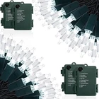 Kouqiya 4X 17FT 50 Led Battery Christmas Lights W/timer Cool White New. Price: $44.52.