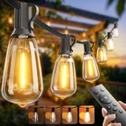 Addlon 100FT Led Outdoor String Lights With Remote Waterproof Patio New. Price: $55.29.