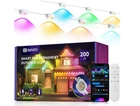 Smavista Smart Permanent Outdoor Lights Pro 200FT 120LED Rgbic Open. Price: $84.99.