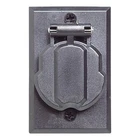 Design House Black Replacement Plastic Electrical Outlet For Lamp Posts In New. Price: $37.99.