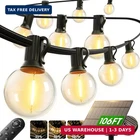 Addlon 100FT Solar String Lights Outdoor With Remote, 54 Led Shatterproof Bulbs, New. Price: $56.23.