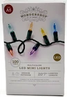 New Wondershop Multicolor Led Mini Lights 20' 7" Length - Indoor/outdoor A5. Price: $8.00.