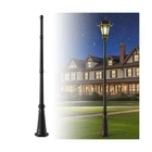 79" Vintage Design Cast Aluminum Lamp Post Matte Black Powder Coated Outdoor ... New. Price: $156.28.
