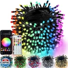 Yiqu Smart Color Changing Christmas Lights, 66 Ft 200 Led Rgb Str New. Price: $43.99.