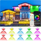 200FT Permanent Outdoor Lights For House, App & Remote Control, Rgb Smart Eaves New. Price: $47.99.