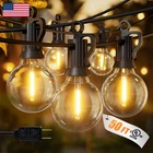 Brightown Outdoor String Lights 50FT 25 G40 Bulbs Shatterproof Patio New. Price: $41.49.