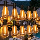 Gpatio Outdoor String Lights, 100FT ST38 Bulbs Shatterproof Wat... New. Price: $64.61.