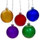 Hofert 5 Count Multi-color Led Globe Icicle Christmas Light Set New. Price: $66.77.
