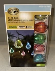 Hampton Bay 10 Bulb Led Iridescent String Lights. Multicolored, Indoor/outdoor New. Price: $8.00.