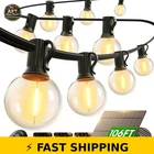 Addlon 100FT Solar String Lights With Remote, 54 Led Bulbs, Waterproof New. Price: $70.99.