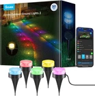 Outdoor Ground Lights 2, 50FT Patio Decorations, 15 Pack Rgbic Pathway Wi New. Price: $197.99.