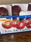 Vtg Xmas Tree Light Kiss Me Globe String Lot Ace Hardware Celebrations Mistletoe Used. Price: $29.99.