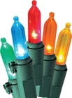 Sylvania Mini Christmas Lights Led Multi-color 100 Count Green Wire 24.75' New. Price: $13.99.