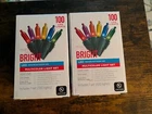Lot Of 2 Boxes 100 Make The Season Bright Led Multicolor Light Set New. Price: $18.99.
