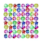 108 Pcs Glow Up Party Favors Led Light Rings Flashing Bumpy Jelly Bl... New. Price: $61.75.