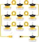 Lediary 100FT Construction String Lights, 150W 15000LM Work New. Price: $62.99.