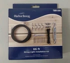Harbor Breeze 66 Ft. String Light Installation Hardware Kit *new*. Price: $20.00.