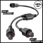 Y-splitter For Govee Outdoor Clear Bulb String Lights, (1 To 2 Female) Y-sh New. Price: $28.94.