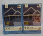 300 Clear Icicle Lights By Target Lot Of 2 Outdoor Indoor Nib Energy Savings New. Price: $11.89.