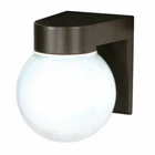 Nuvo 77-141 8" Utility Light, Outdoor Wall With White Glass Globe New. Price: $49.52.