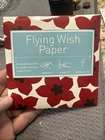 Flying Wish Paper - Write It., Light It, & Watch 5" X Mini Kits New. Price: $14.50.