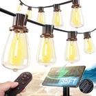 Addlon 35FT Solar String Lights Outdoor, IP54 Waterproof Powered With Remo New. Price: $34.91.