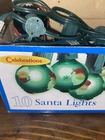 Vtg Xmas Tree Light Santa Globe Ball String Lot Ace Hardware Celebrations Used. Price: $29.99.