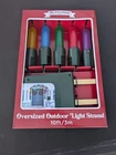 Mr Christmas 10FT Oversized Light Strand Jumbo Bulbs Tiktok Viral Blow Mold New. Price: $47.94.