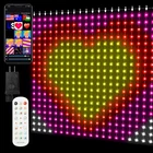 Ariswill Smart Curtain Lights 400 Led, Color Changing 6.6FT*6.6FT New. Price: $75.94.