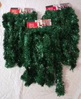 Vtg Christmas Garland Velvet Touch Green 3 Packs 45' Total New Indoor Outdoor. Price: $45.00.