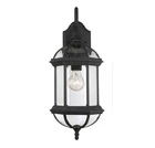 Kensington 1 Light Outdoor Wall Lantern Textured Black By Savoy House - New. Price: $212.00.