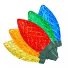 Home Accents 100 Count Multicolor Faceted C9 Led Lights 65.4 Ft New. Price: $27.49.