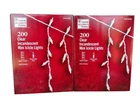 Home Accents 200 Mini Icicle Lights Clear White Wire Wedding Christmas Holiday New. Price: $19.99.