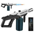 Drookaen Ak Powerful Propane Torch Gun, Flamethrower With Adjustable Silver New. Price: $63.11.