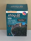Sylvania Stay-lit 100 Net Style Led Lights 6 4 Feet New In Box. Price: $24.99.