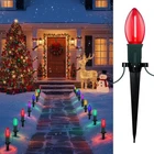 Doratale Christmas Pathway Lights Outdoor, 38FT-C9, Led Multicolor New. Price: $42.49.