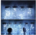 8 Pack Mason Jar Lights, 20 Led Solar Pure White Fairy String Lids Insert New. Price: $33.99.