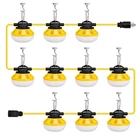 Summstar 3-PRONG 100FT Led Construction String Lights, 100W 14000LM New. Price: $99.24.